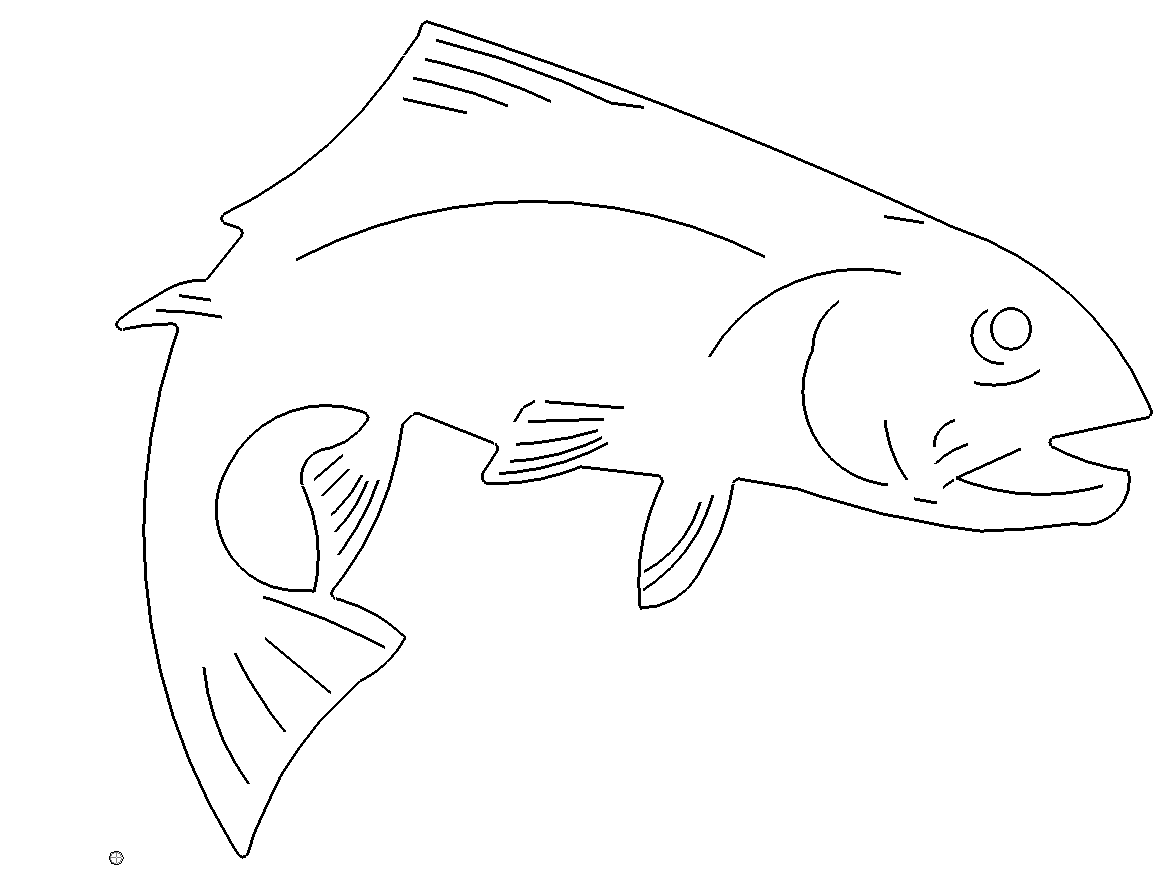 Fisch - Fish dxf dwg Vorlagen Downloads kostenlos