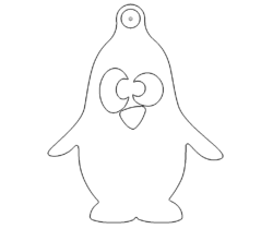 Pinguin Schluesselanhaenger - Penguin Keychains