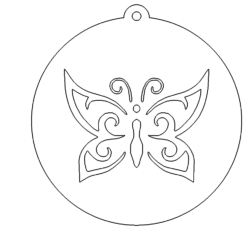 Schmetterling Anhänger - butterfly Pendant