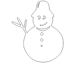 Schneemann - Snowman