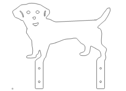 Hund Schild - dog sign